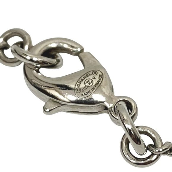 CHANEL Coco Mark Rhinestone Necklace Accessory - Picture 5 of 9